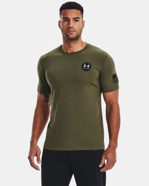 Men's UA Tac Mission Made T-Shirt, Green, pdpMainDesktop image number 1